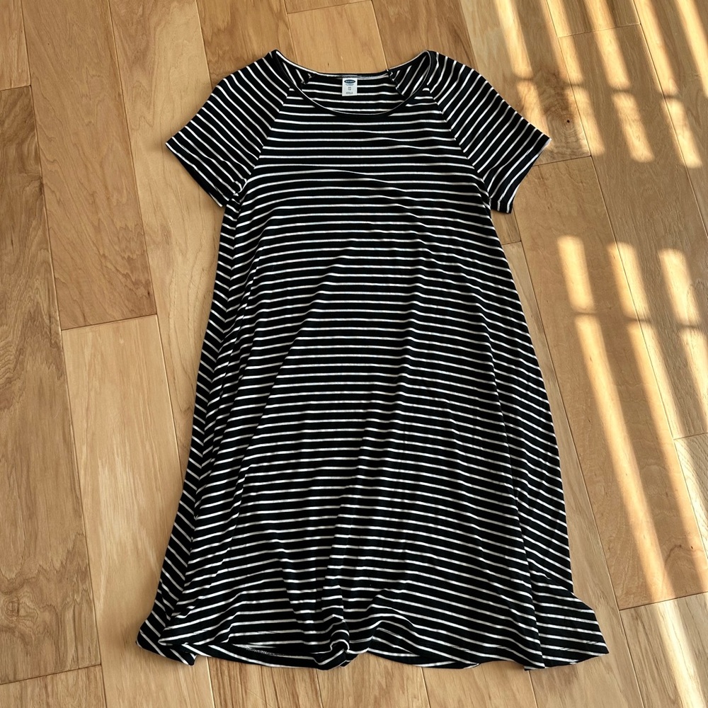 Striped Tee Shirt Dress